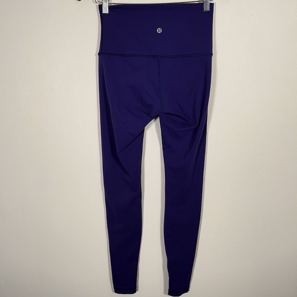 LULULEMON | WUNDER UNDER HIGH RISE BLACK GRAPE - Picture 11 of 12